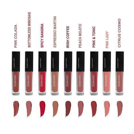 Love Earth Liquid Mousse Lipstick - Multicolor