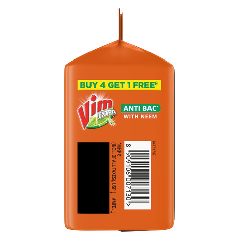 Vim Extra Anti Bac with Neem Dishwash Bar