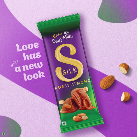 Cadbury Dairy Milk Silk Roast Almond Chocolate Bar