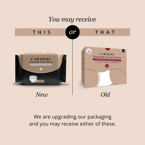 Carmesi Disposable Period Panties | All-Night Protection | M-L
