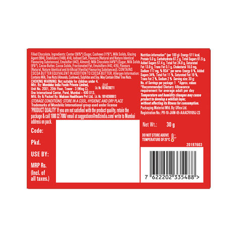 Cadbury Nutties Chocolate Pack