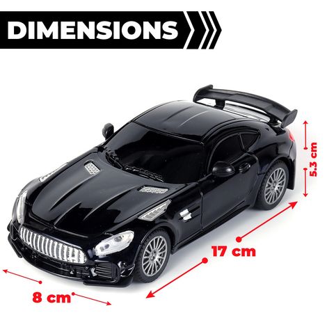 Wembley Mercedez AMG RC Car High Speed Remote Control Car for Kids Rechargeable - Black