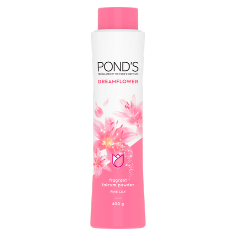 Pond's Dreamflower Fragrant Talcum Powder Pink Lily