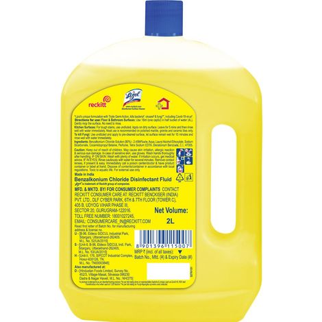 Lizol Citrus Floor Cleaner Liquid