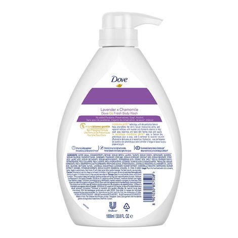 Dove Go Fresh Body Wash | Lavender & Chamomile | Floral Scent