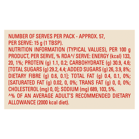 Kissan No-Onion No-Garlic Tomato Sauce