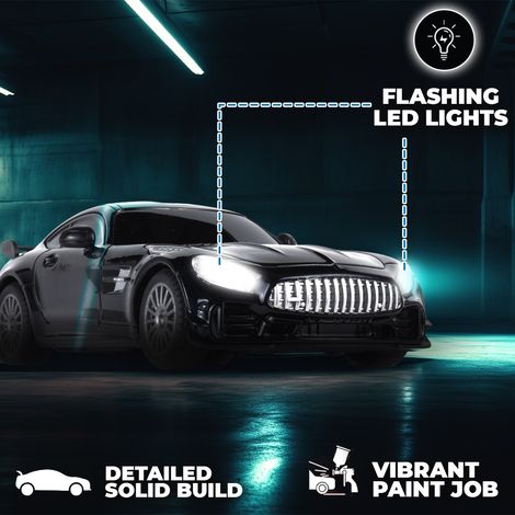 Wembley Mercedez AMG RC Car High Speed Remote Control Car for Kids Rechargeable - Black