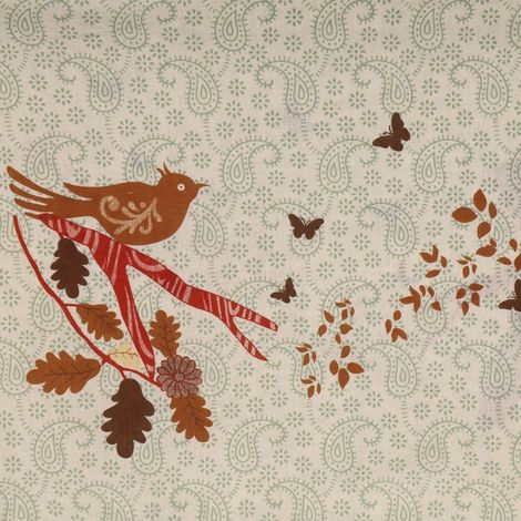 Metro Living 104 Tc Cotton Double Floral Bedsheet | Pack Of 1, Red)