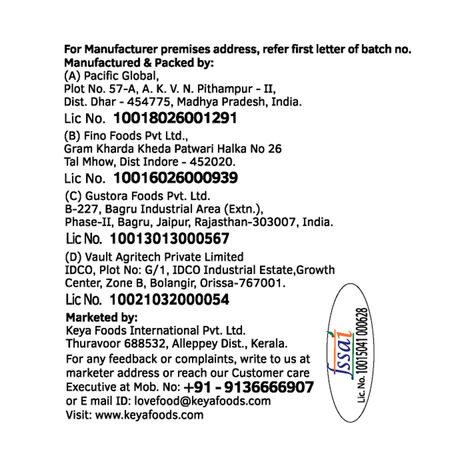 Keya Fusilli Pasta Combo