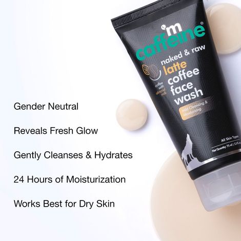mCaffeine Coffee & Milk Face Wash with Shea Butter & Almond Milk