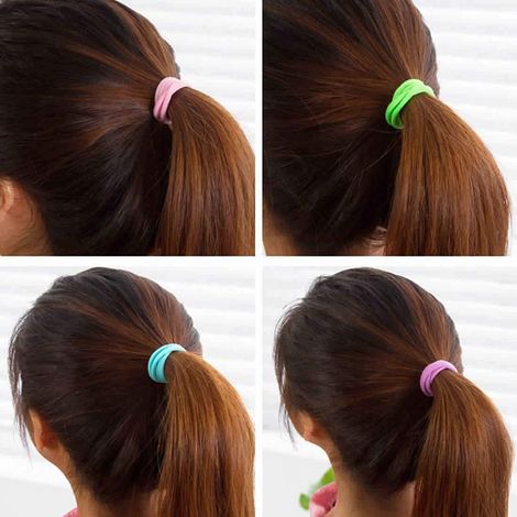 Rubber Band Hair
