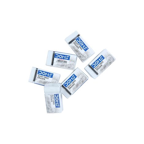 Doms Dust Free Eraser - Efficient and Clean Erasing