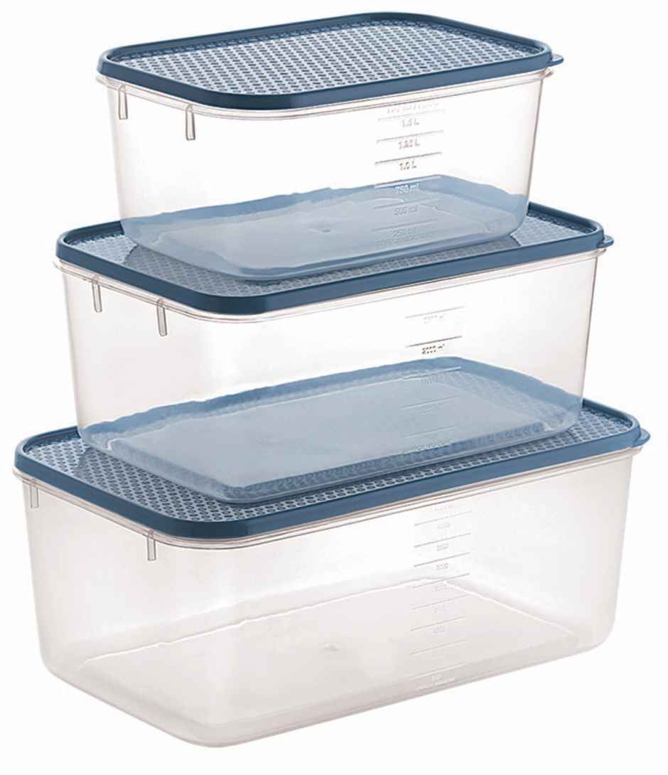 All Time Polka Container Set |511x1, 514x1, 513x1 - 9100ml | - 3 Pc Set (Colour May Vary)