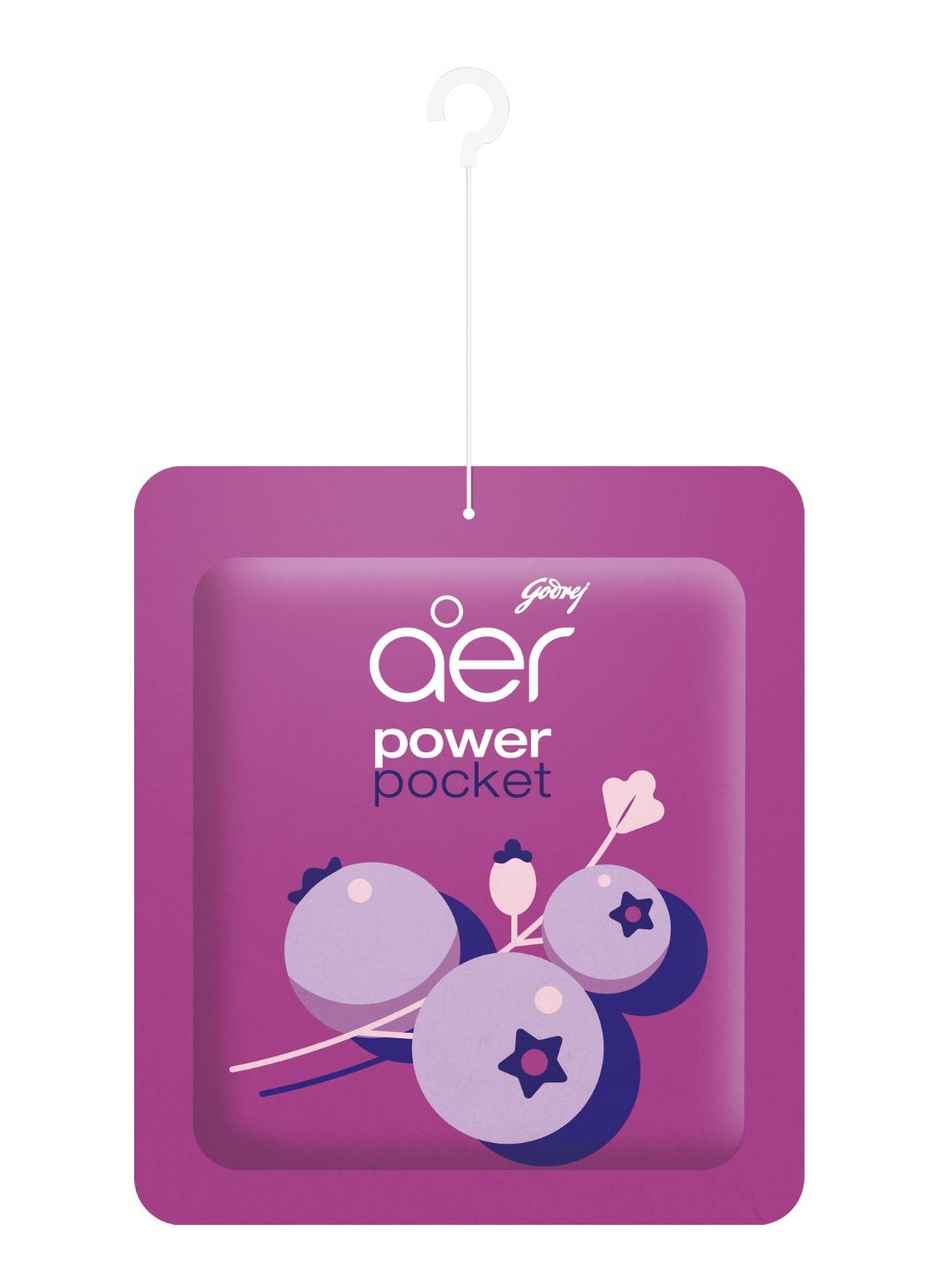 Godrej Aer Power Pocket Bathroom Freshener - Berry Rush
