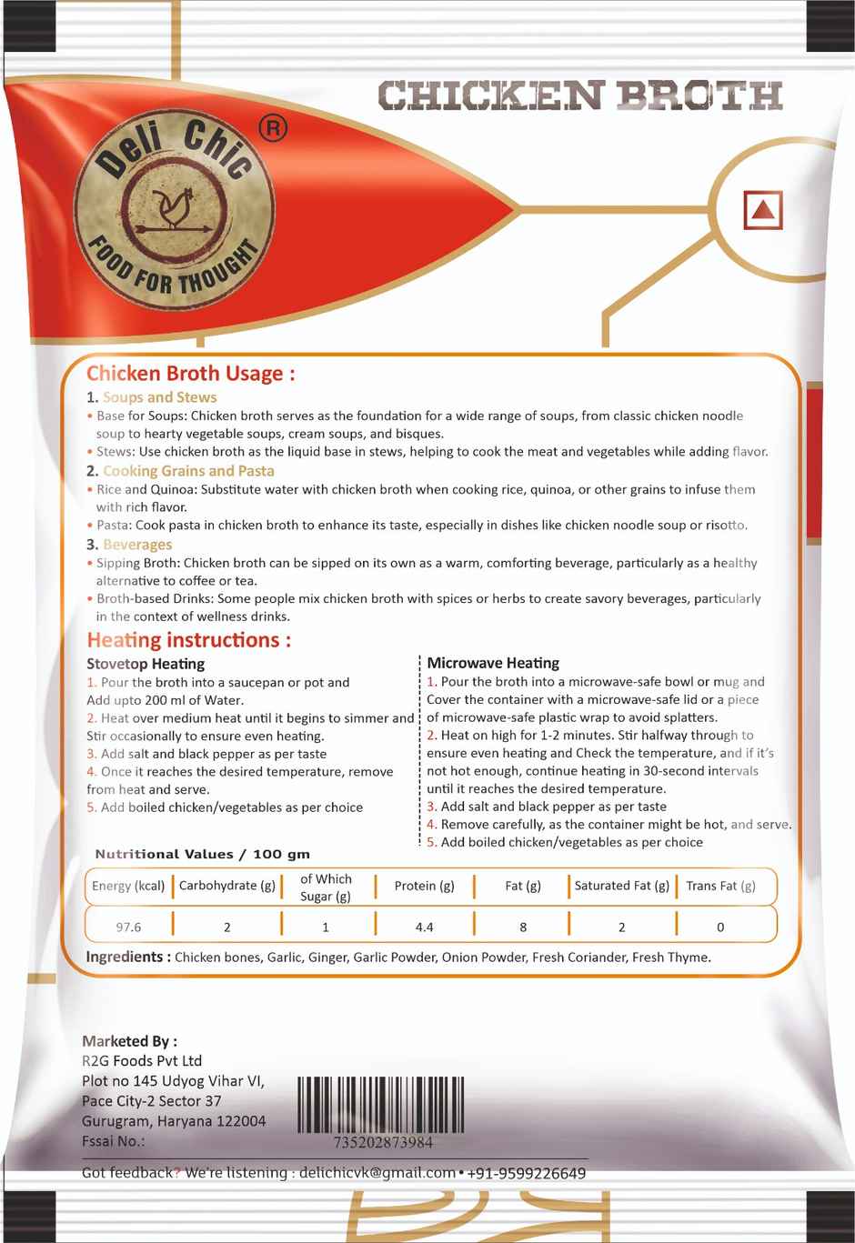 Deli Chic Chicken Broth