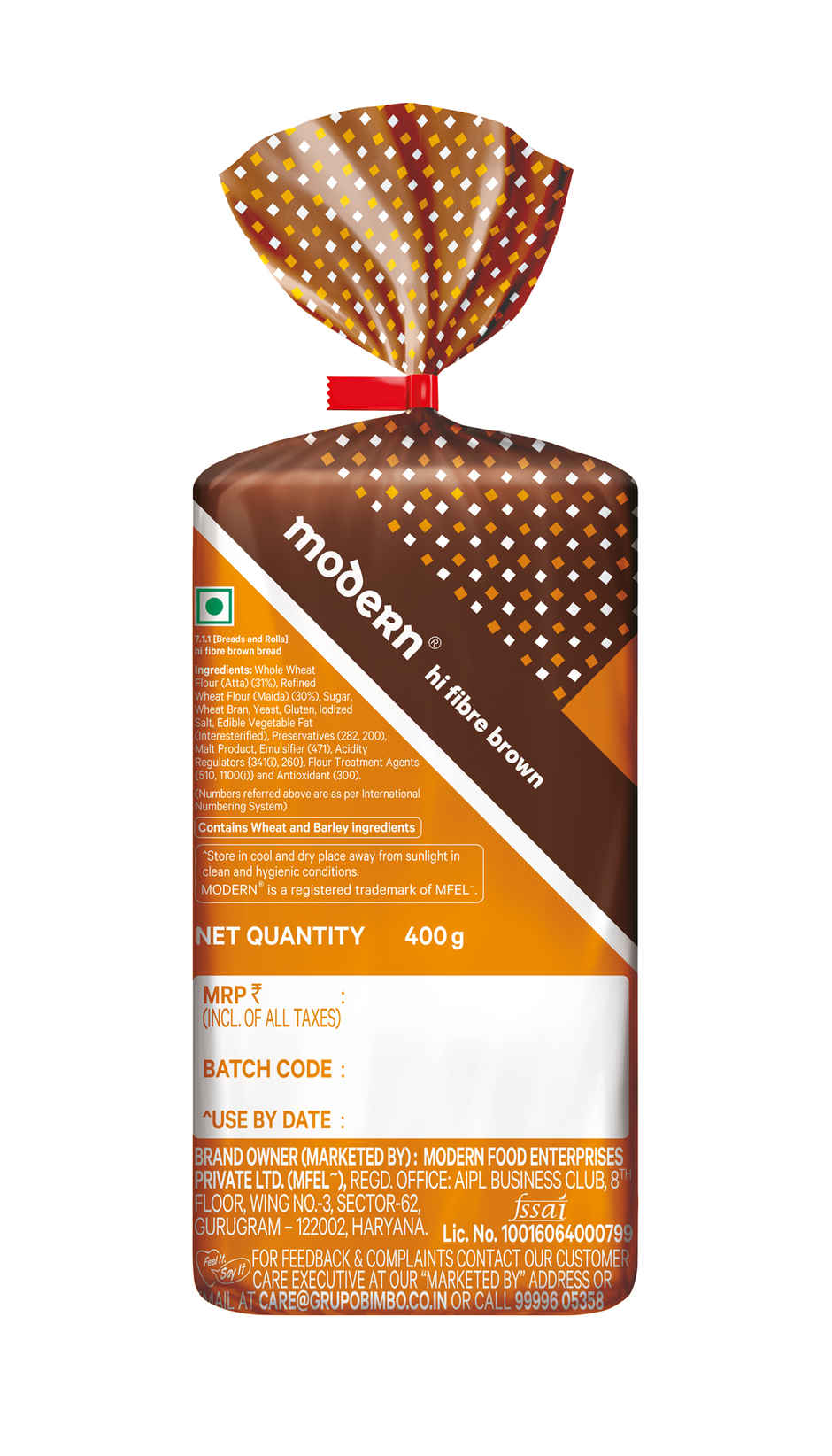 Modern- Brown Bread (No trans Fat ) Combo