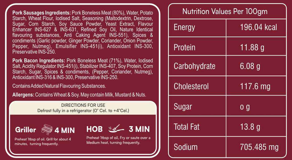 Delichic Pork Sausage Pigs In Blanket