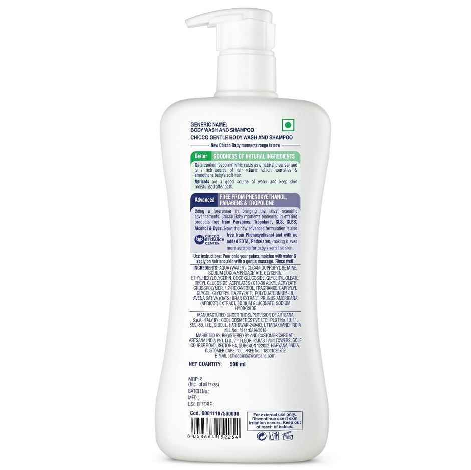 Chicco Baby Moments Gentle Bodywash & Shampoo