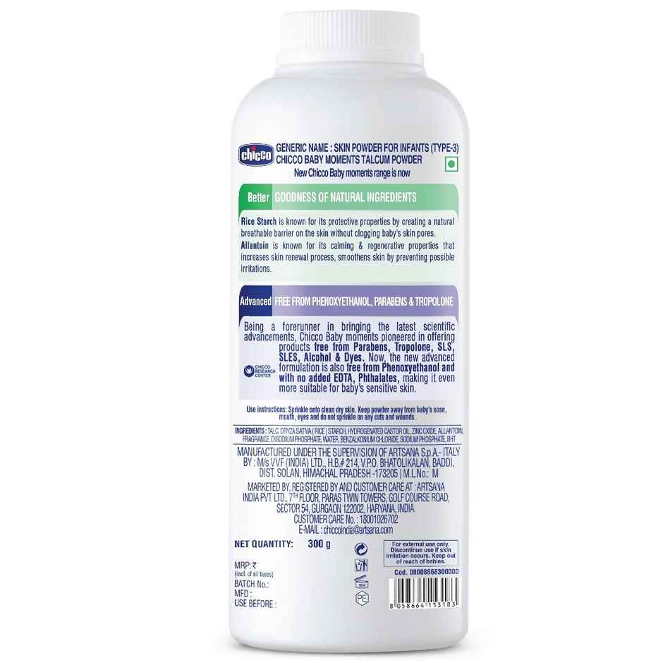 Chicco Baby Moments Talcum Powder