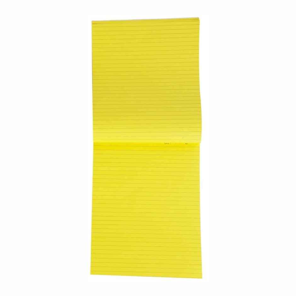 Worldone Yellow Ruled Writing Pad - A4 size