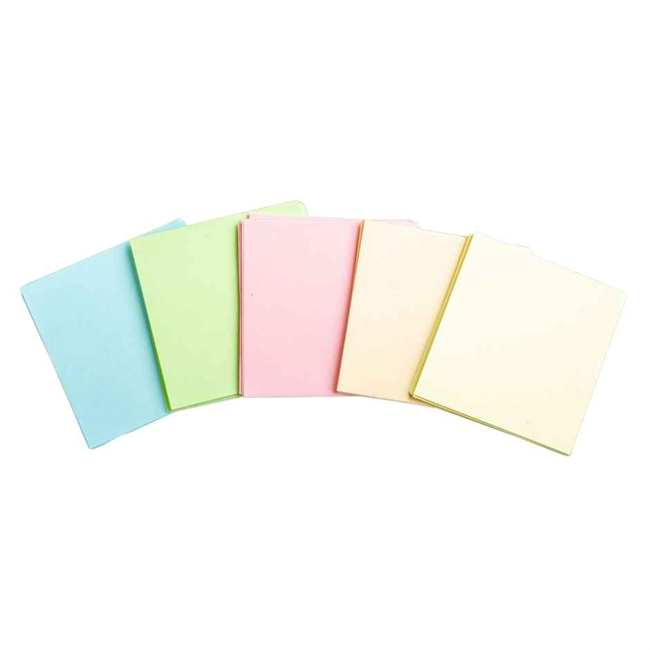 Worldone Non-Sticky Cube Memo Pad | Multicolour