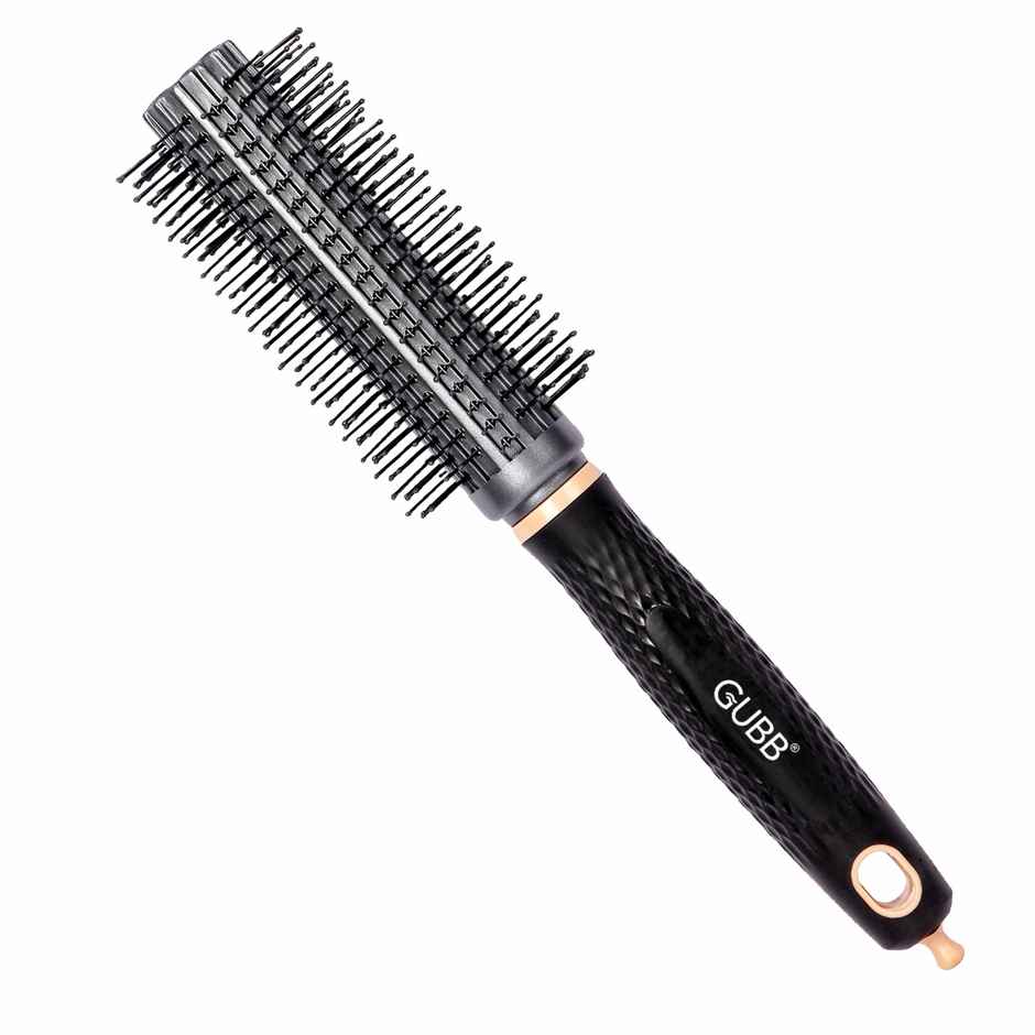 GUBB Elite Round Brush With Pin (Black)