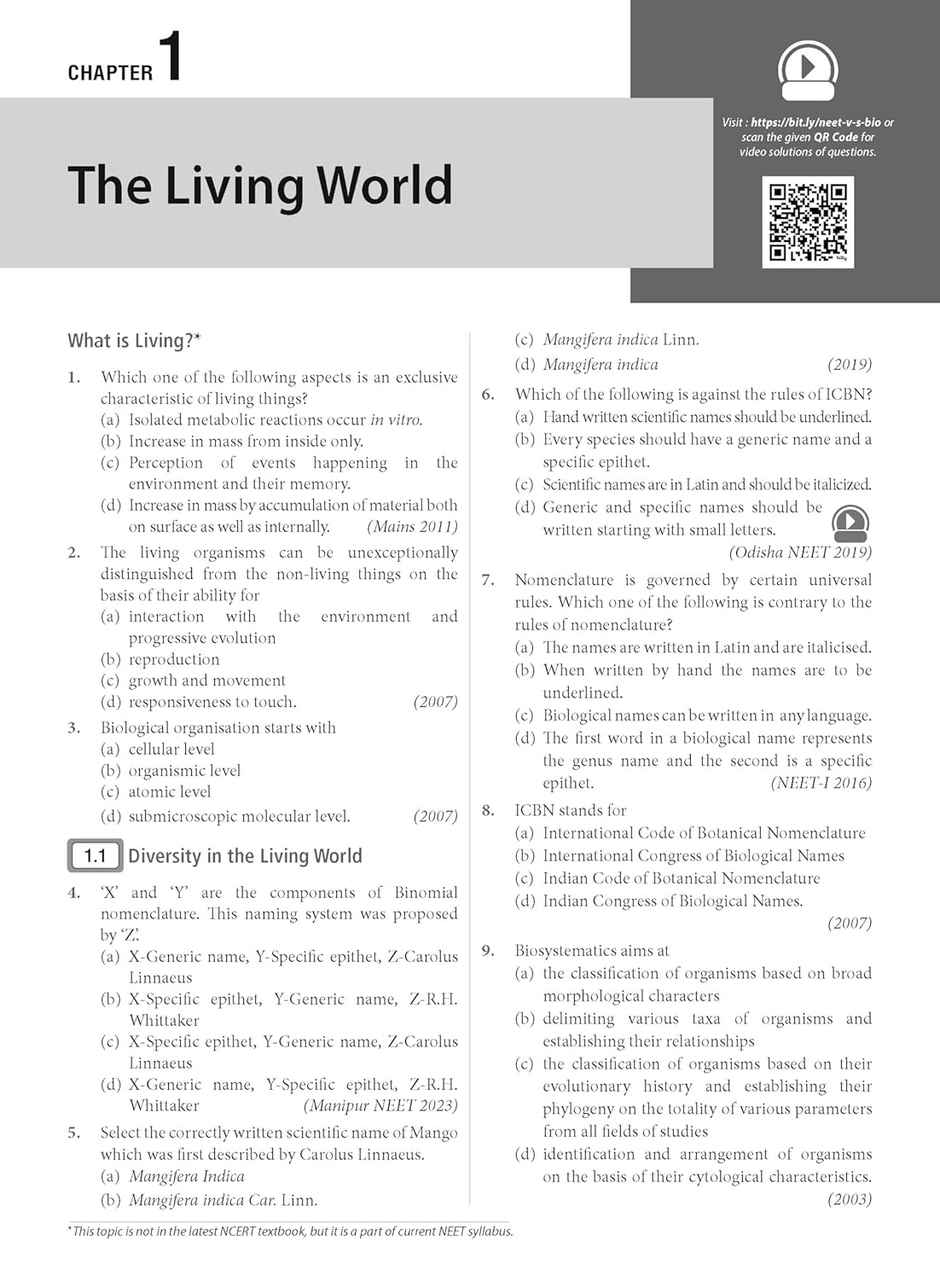 MTG 37 Years NEET Previous Year Solved Question Papers - Biology