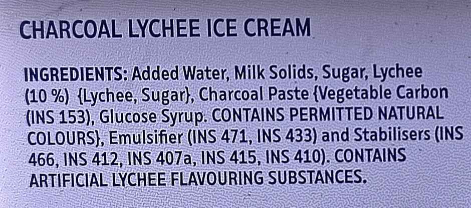 Hocco Charcoal Lychee Tub