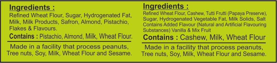 Karachi Bakery Double Delightt Fruits and Pista Dry Fruit Biscuits | Trans Fat-free Combo