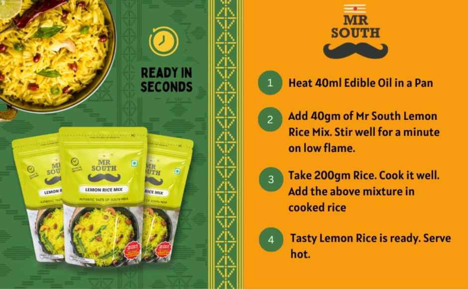 Mr South Lemon Rice Mix