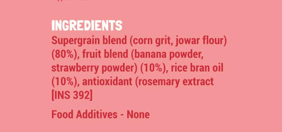 Slurrp Farm No Salt No Sugar Strawberry Teething Puffs