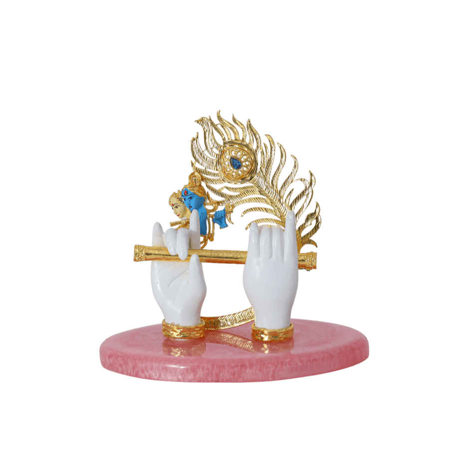House of Wemy Krishnaji Divine Hands Idol for Gifting and Home Decor