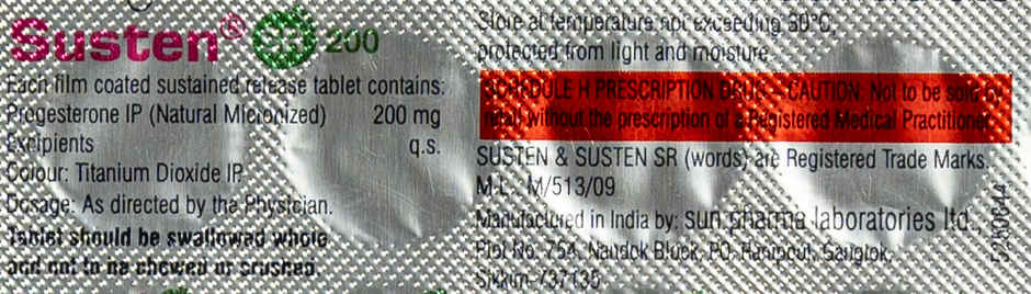 Susten SR 200 Tablet