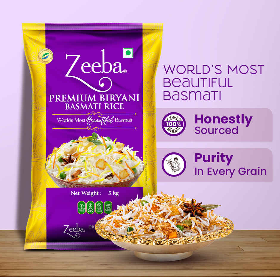 Zeeba Premium Biryani Basmati Rice