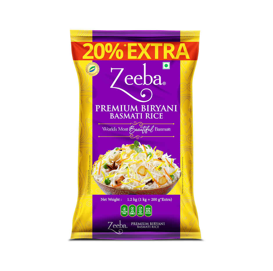 Zeeba Premium Basmati Rice | 1401 Long Grain 