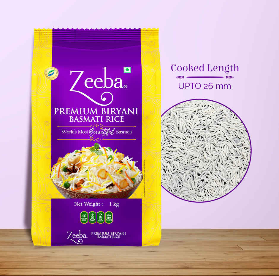 Zeeba Premium Biryani Basmati Rice