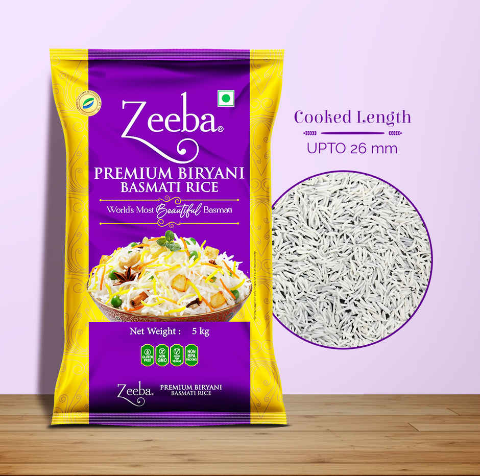 Zeeba Premium Biryani Basmati Rice