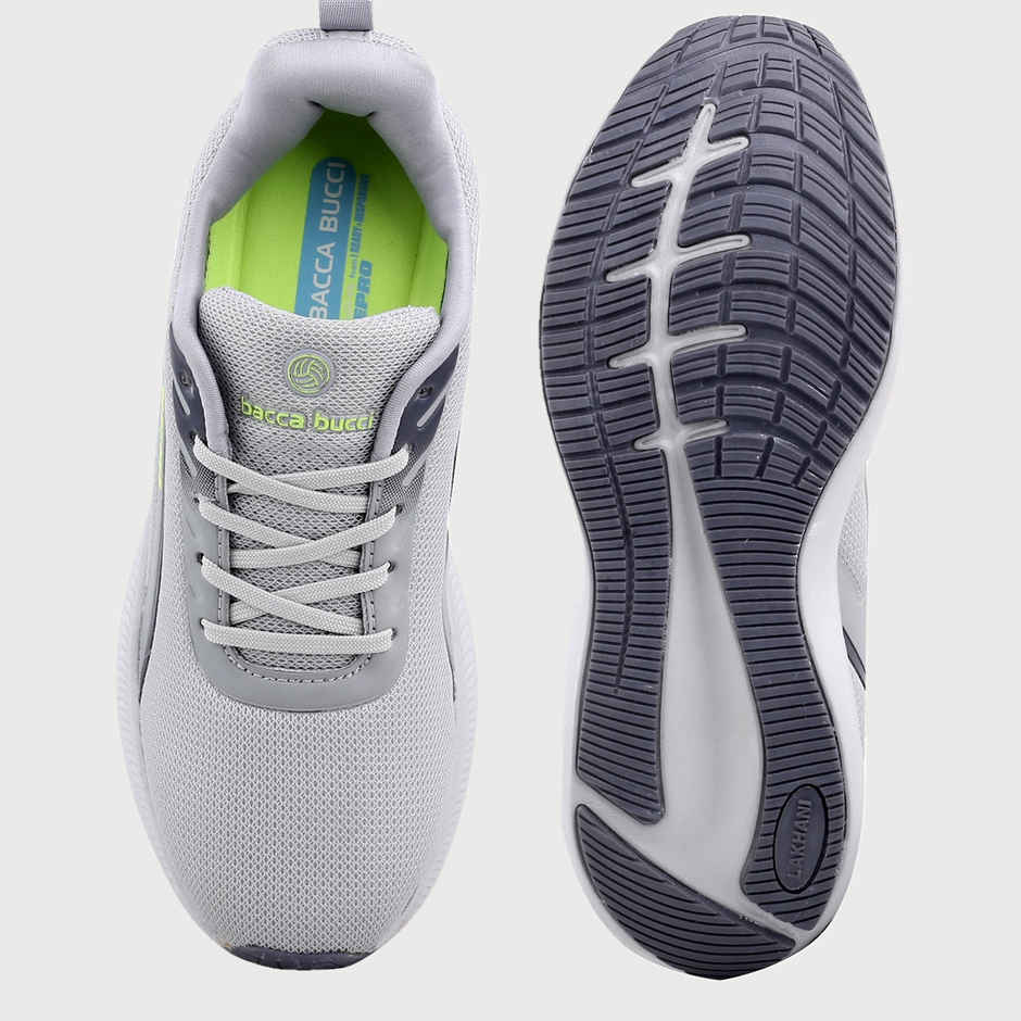 Bacca Bucci Essential Men's Versatile Sports Shoes Grey | UK 8
