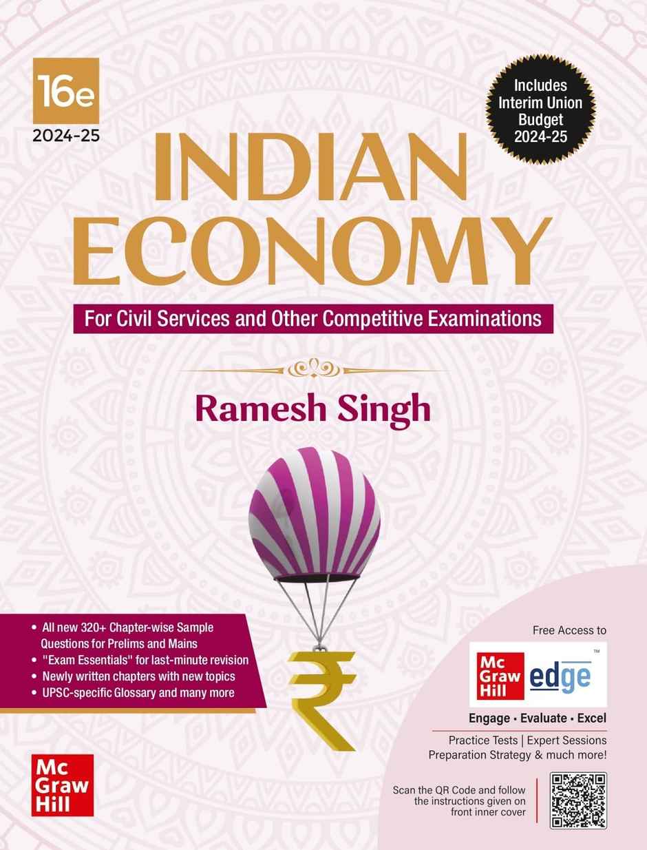 Indian Economy (English) | 16th Edition | UPSC Civil Services Exam | McGraw Hill