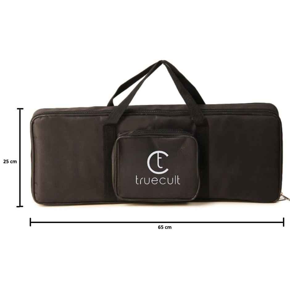 True Cult Tc-Ekb-01Bk 37 Keys Keyboard Bag Compatible With Yamaha & Casio | Black