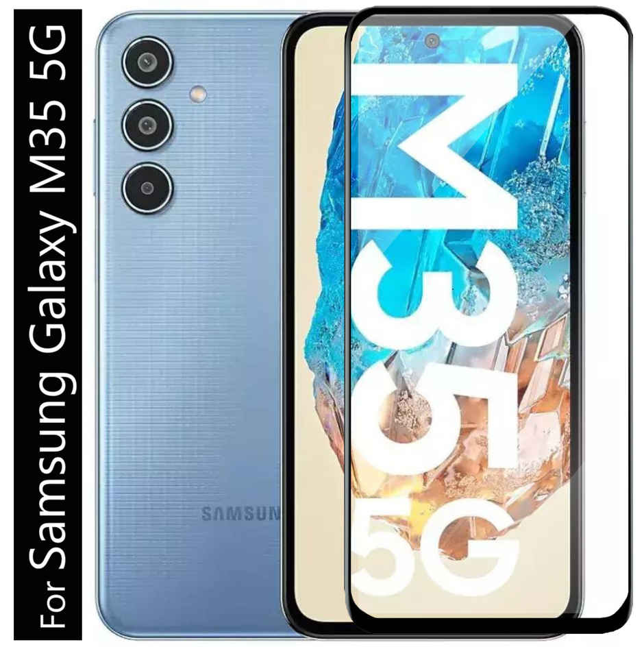 Kwine Case Samsung M35 Tempered Glass Screen Protector