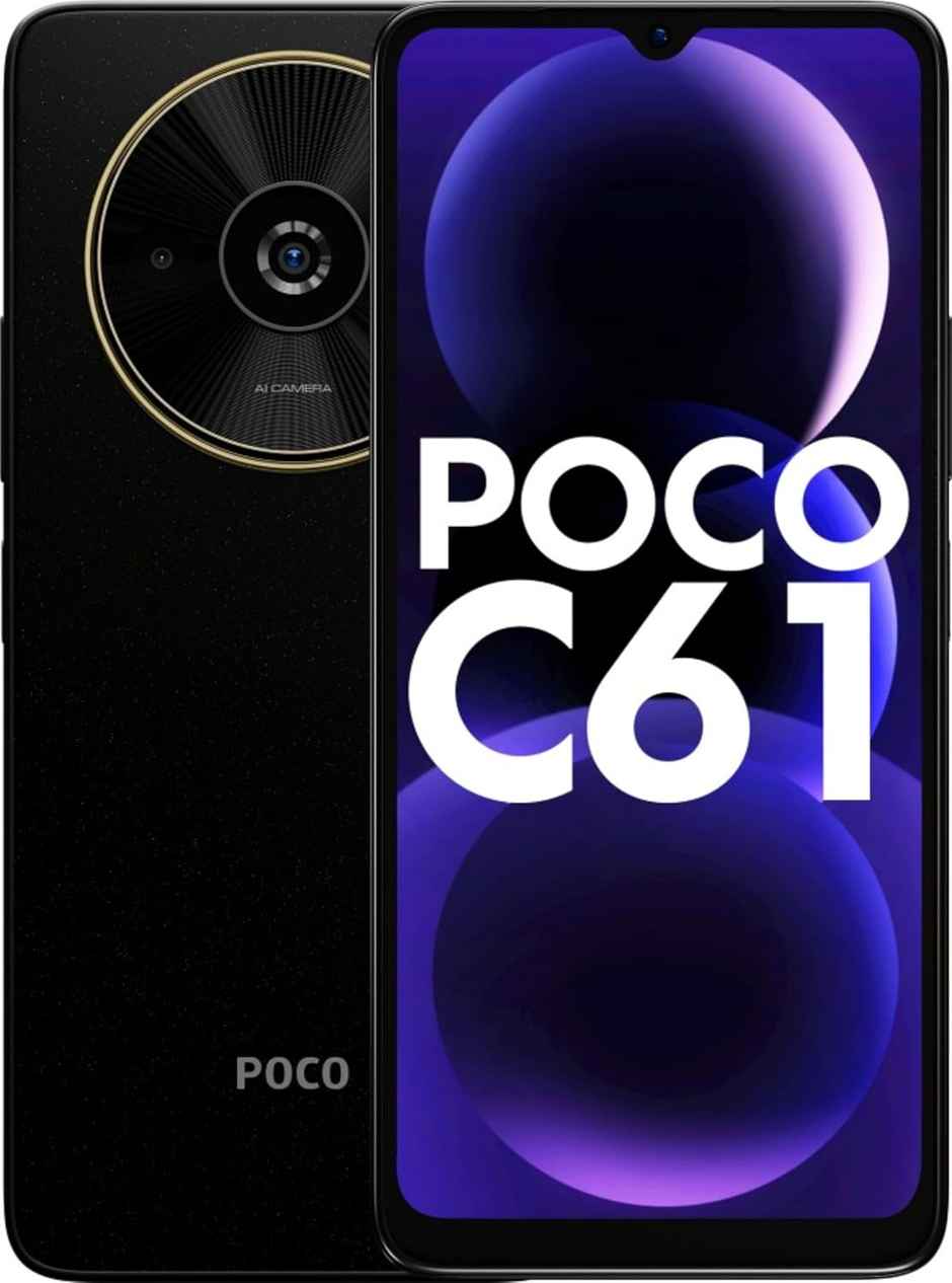 Poco C61 | 4GB | 64GB | Diamond Dust Black