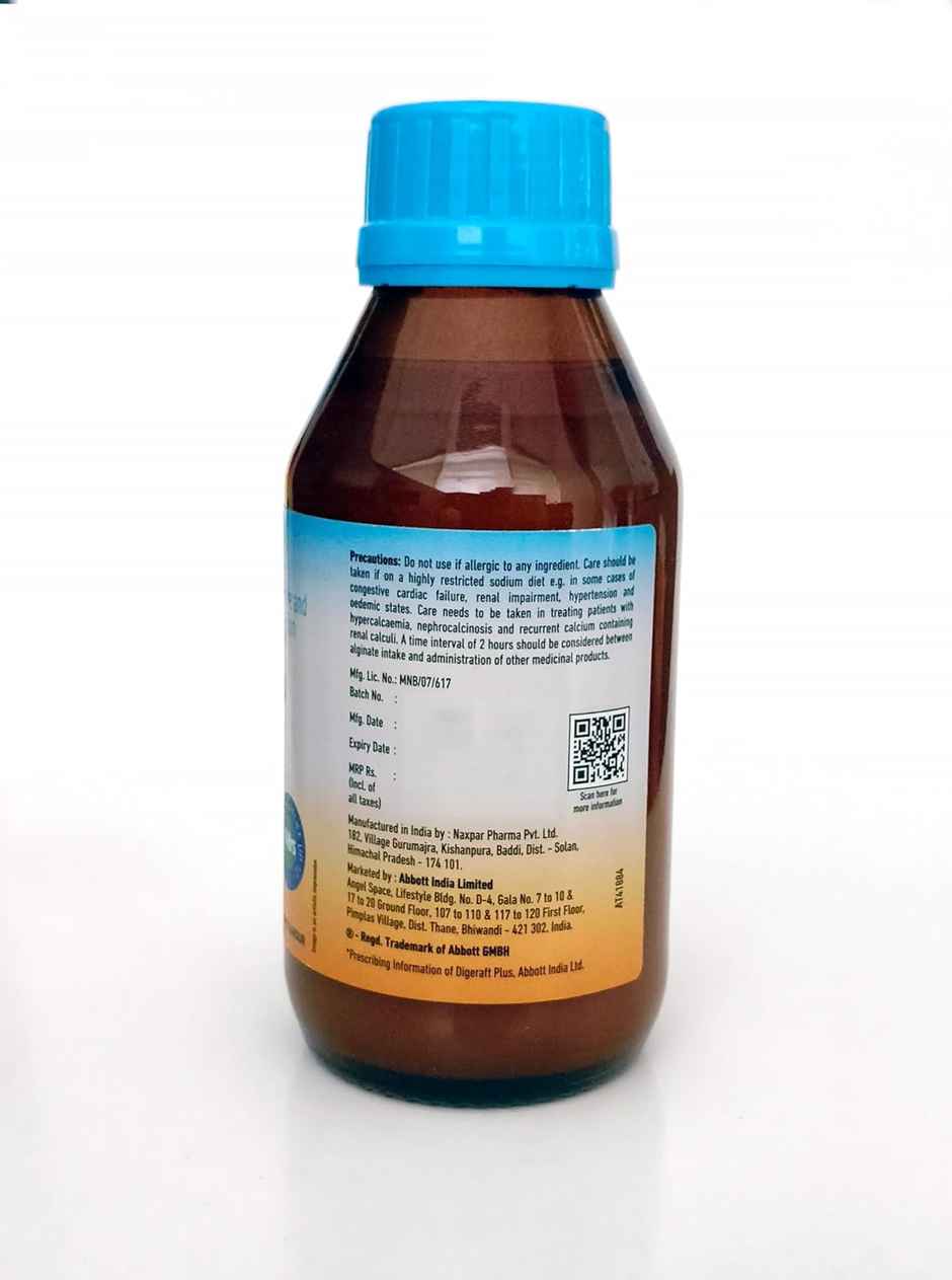 Digeraft Plus Mint Flavour Oral Suspension