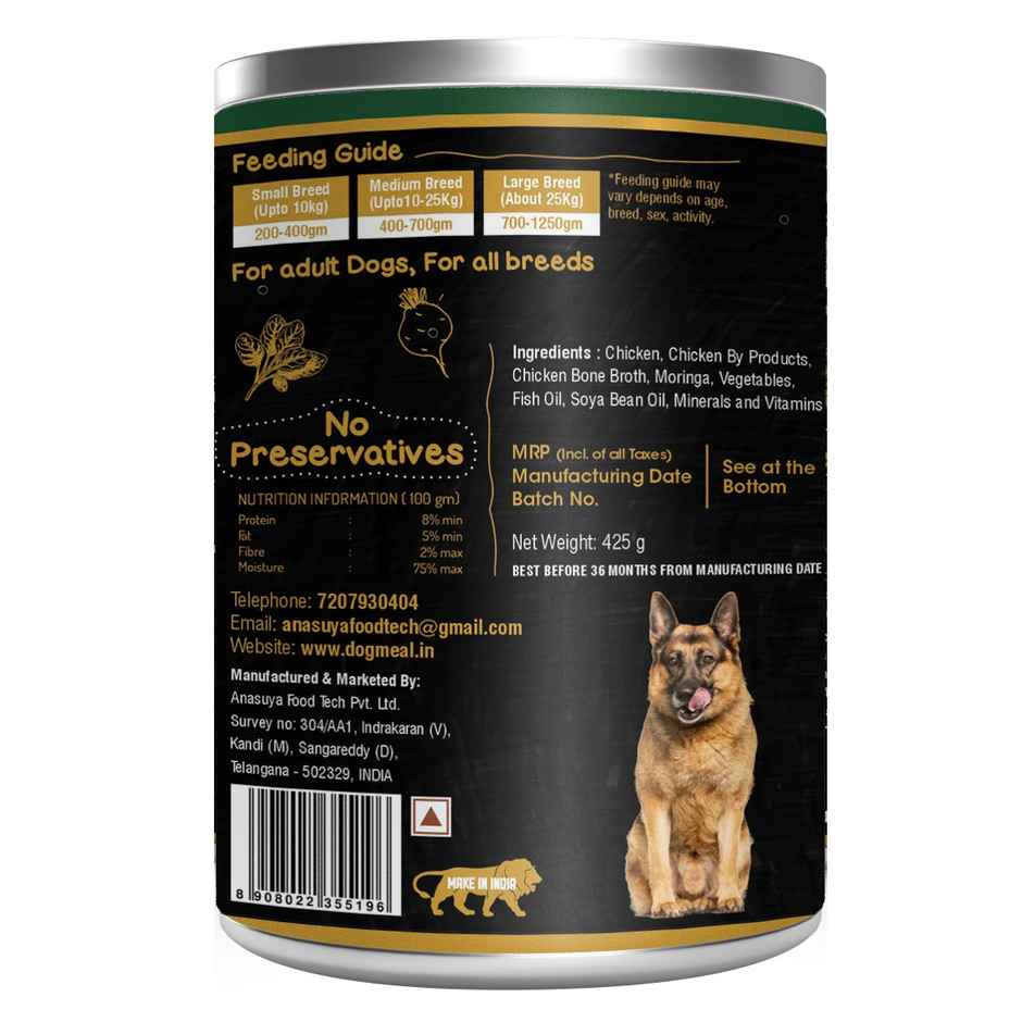 DogMeal Chicken And Moringa Meals