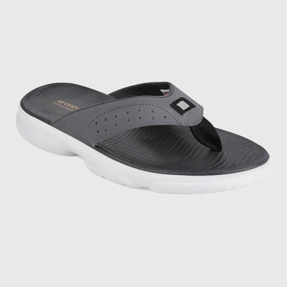 Campus Men's Flip Flops | SL-405A | Grey - UK 10