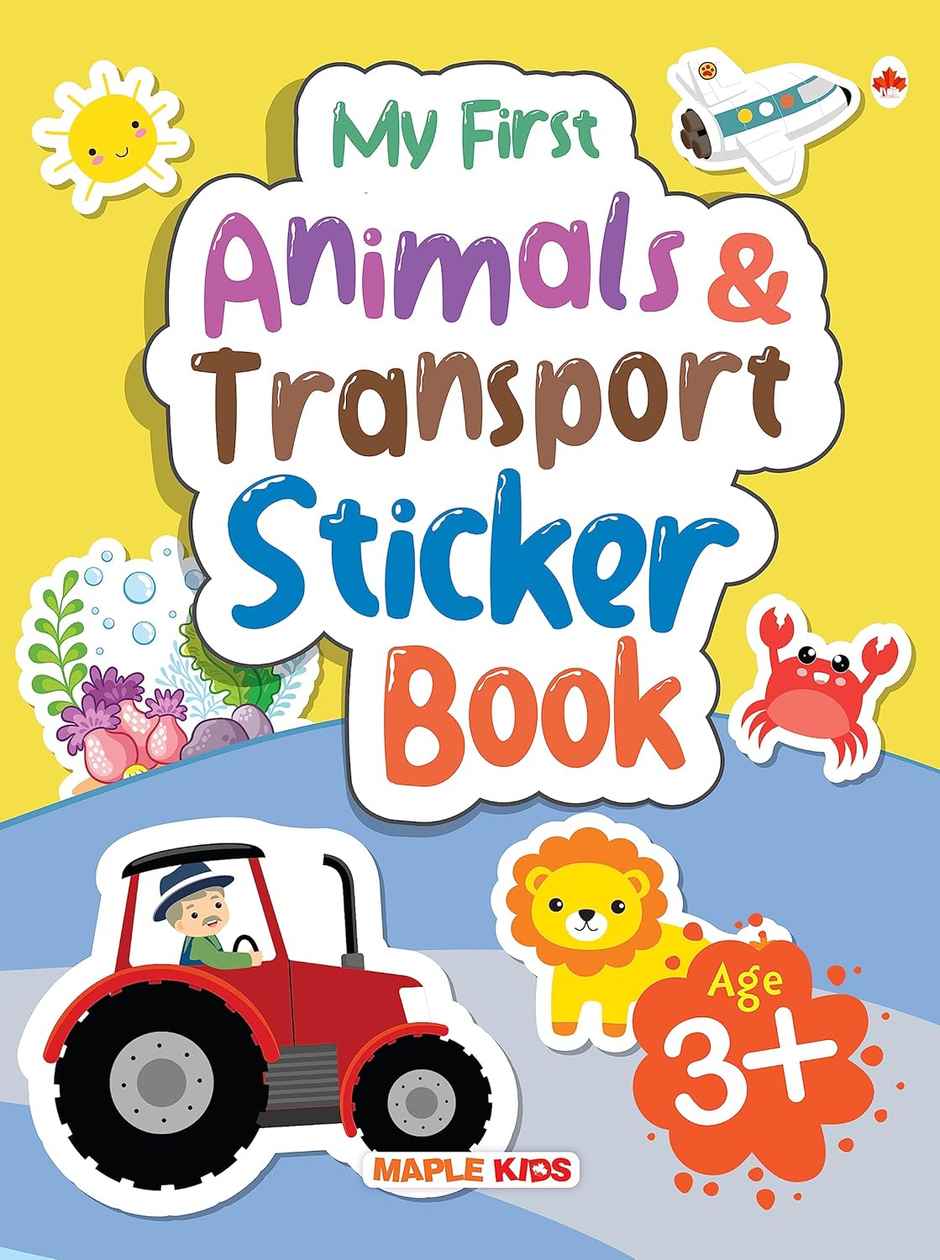 My First Sticker Book - Animals and Transport - Age 3+