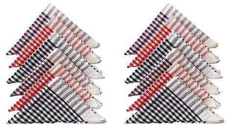 CREW4 Kitchen Napkin Towel - 40 cm x 40 cm