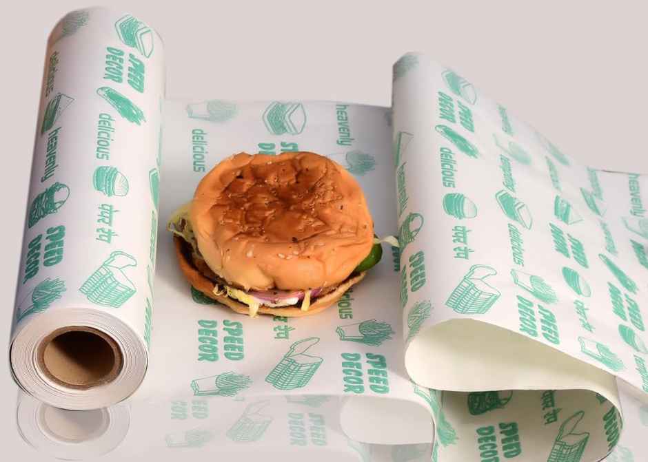 Tempware Wrapping Printed Paper Roll 1/2 Kg 40Gsm