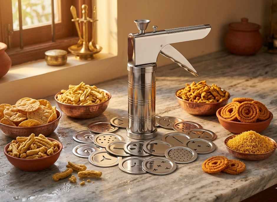 Everest Utility Kitchen Press with 15 Different Disks