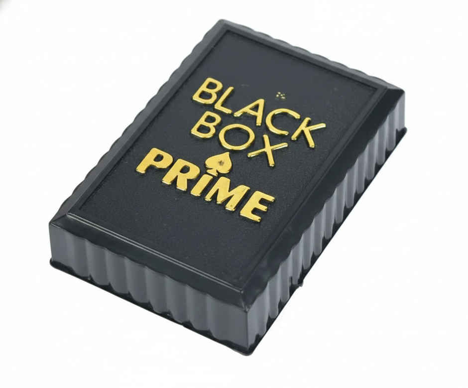 Parksons Cartamundi Plastic Playing Cards Black Box Prime